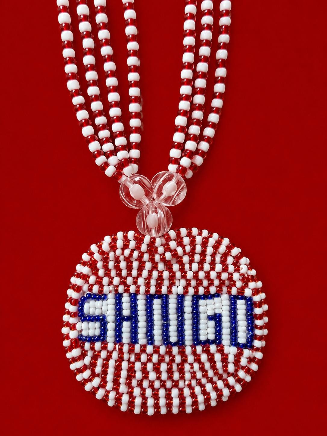 Glass Beads Ileke IFA Shango Eleke beads necklace