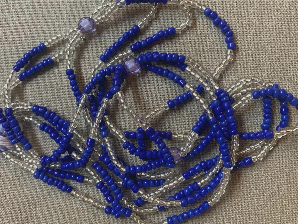 Unique Luxuriously One Of A Kind Ileke Yemoja Yemaya beads Yemonja necklace