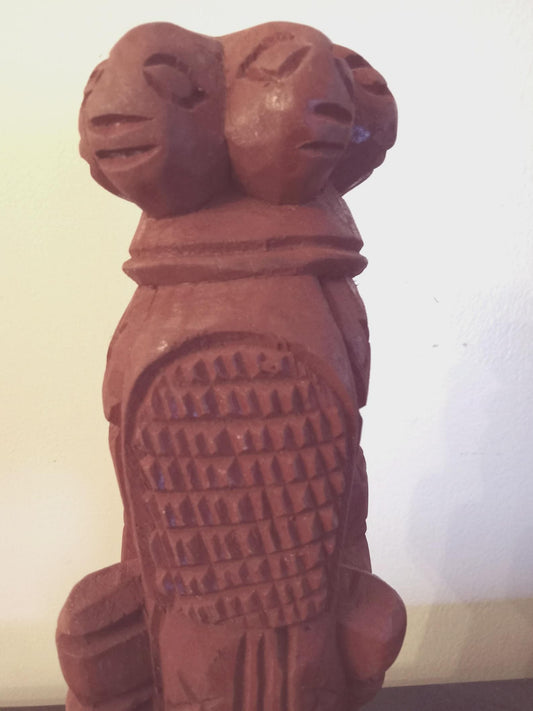 11 inch high Authentic Traditional Yoruba Egun Spiritual Statue Egun Icon