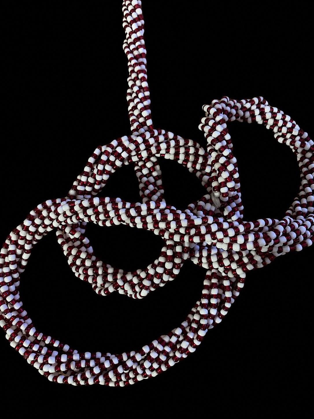 Glass Beads Ileke IFA Shango Eleke beads necklace