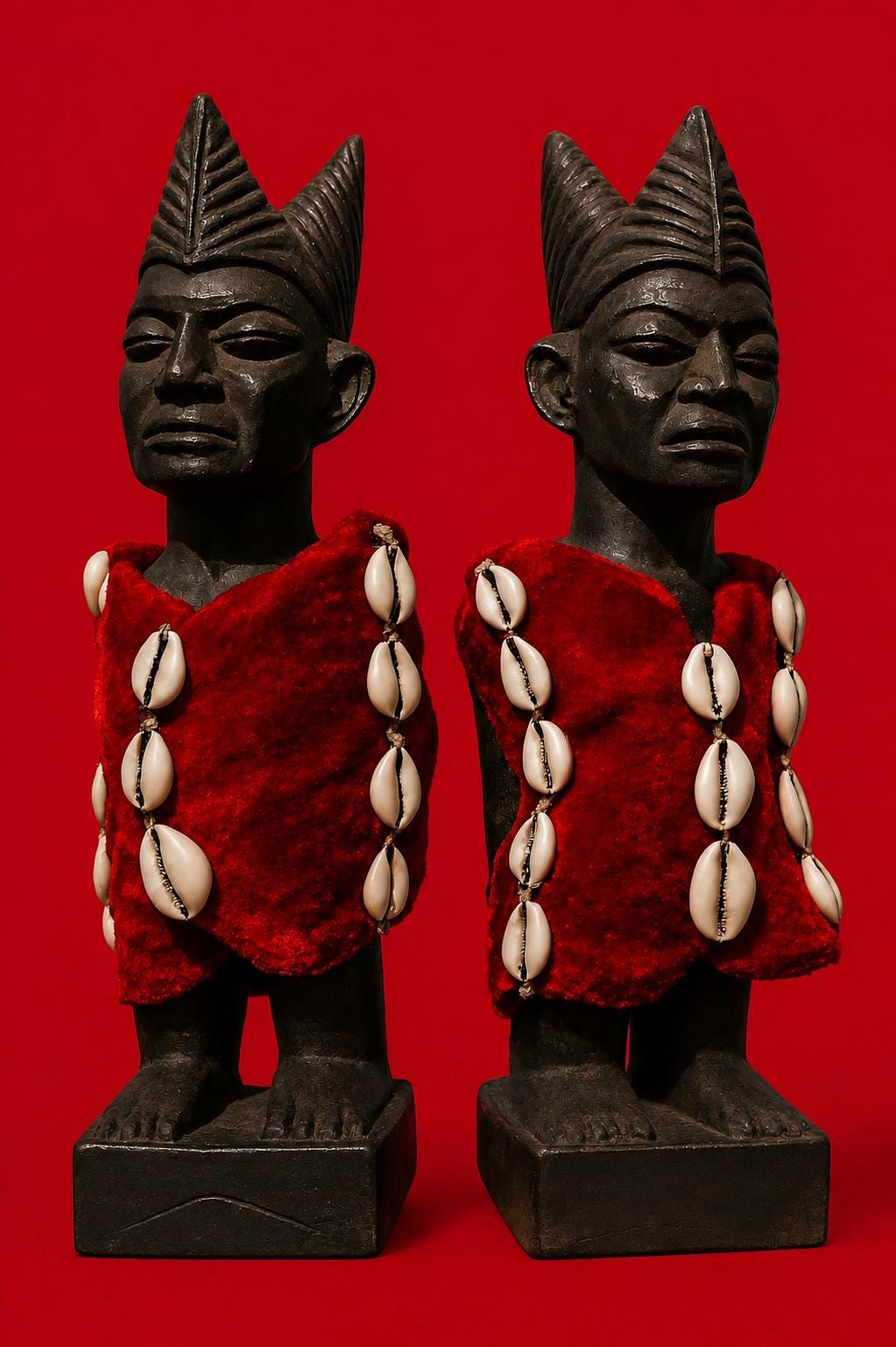 Yoruba Ejire Ibeji Statue SET