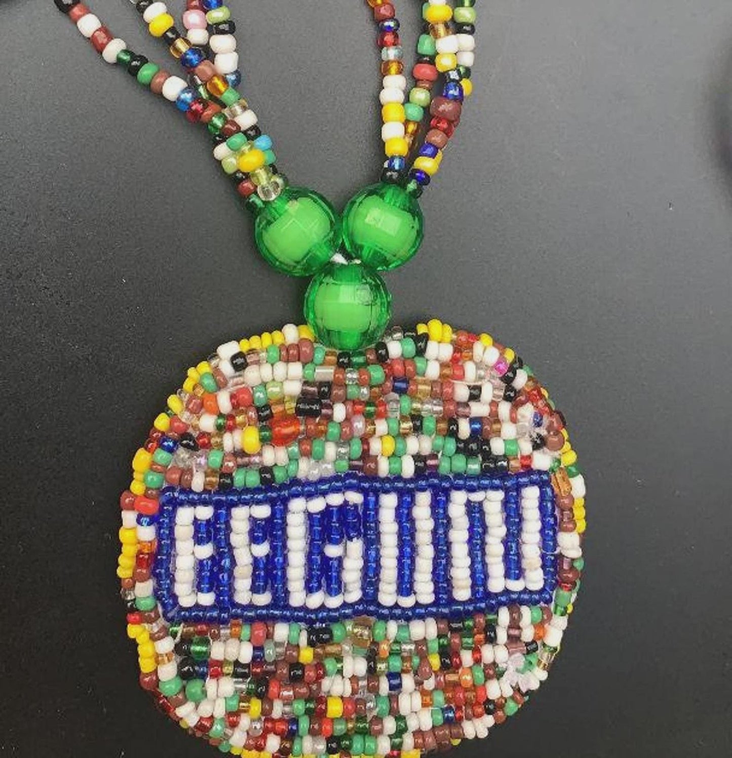 Ileke EEGUN Eleke Egun Egun beads Egungun necklace