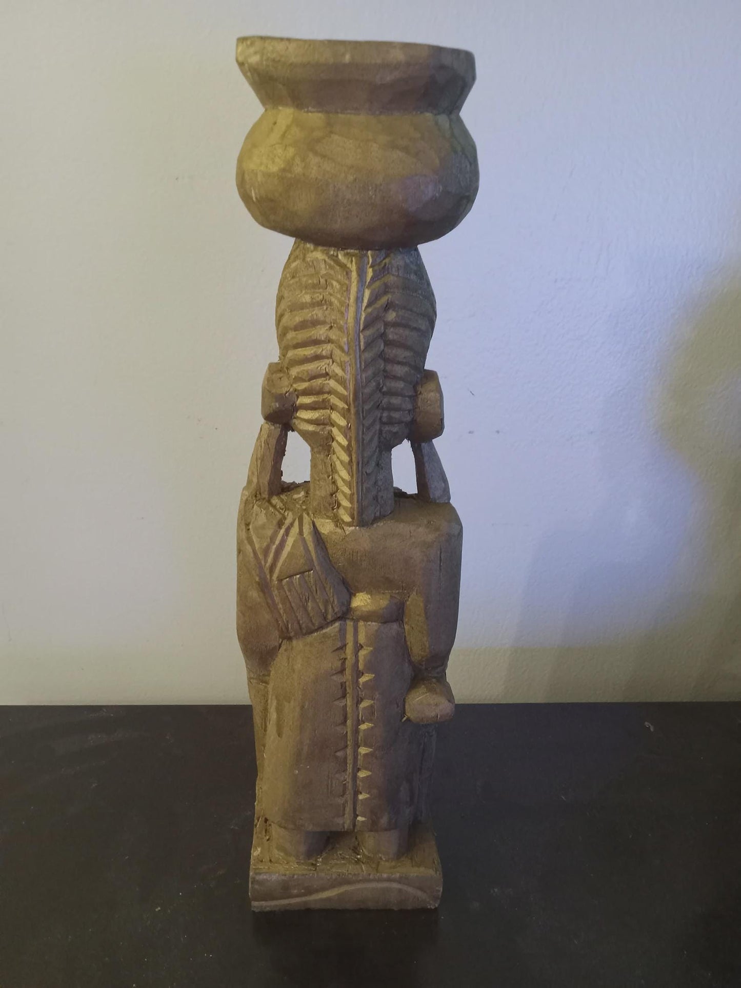 Authentic Traditional Yoruba OSUN Spiritual Statue OSHUN Icon
