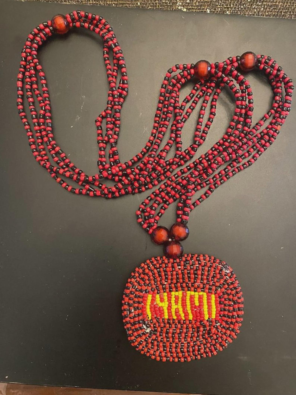 Glass Beads Ileke  Iyami  beads necklace