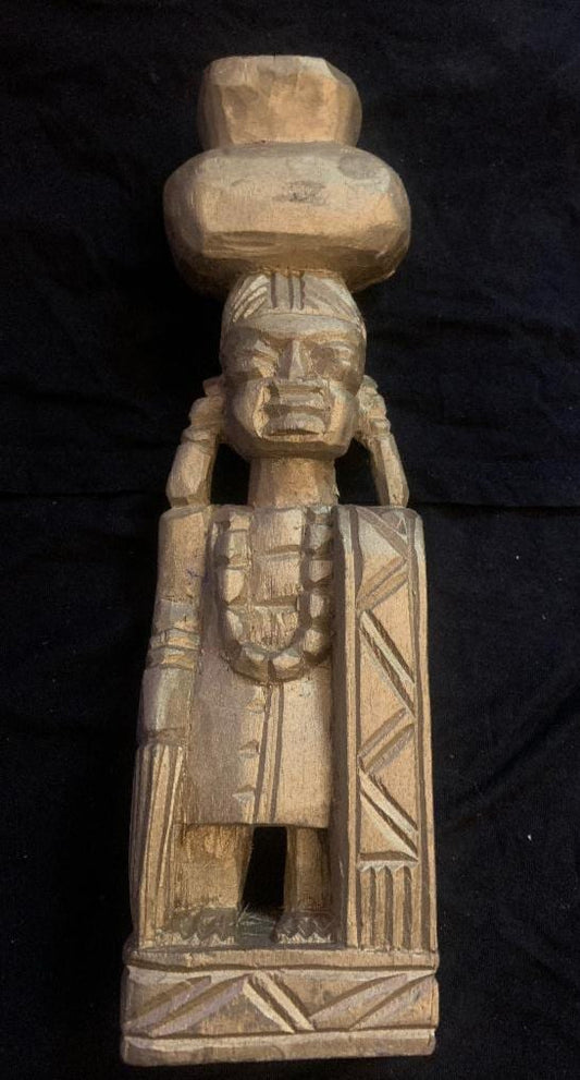Authentic Traditional Yoruba OSUN Spiritual Statue OSHUN Icon