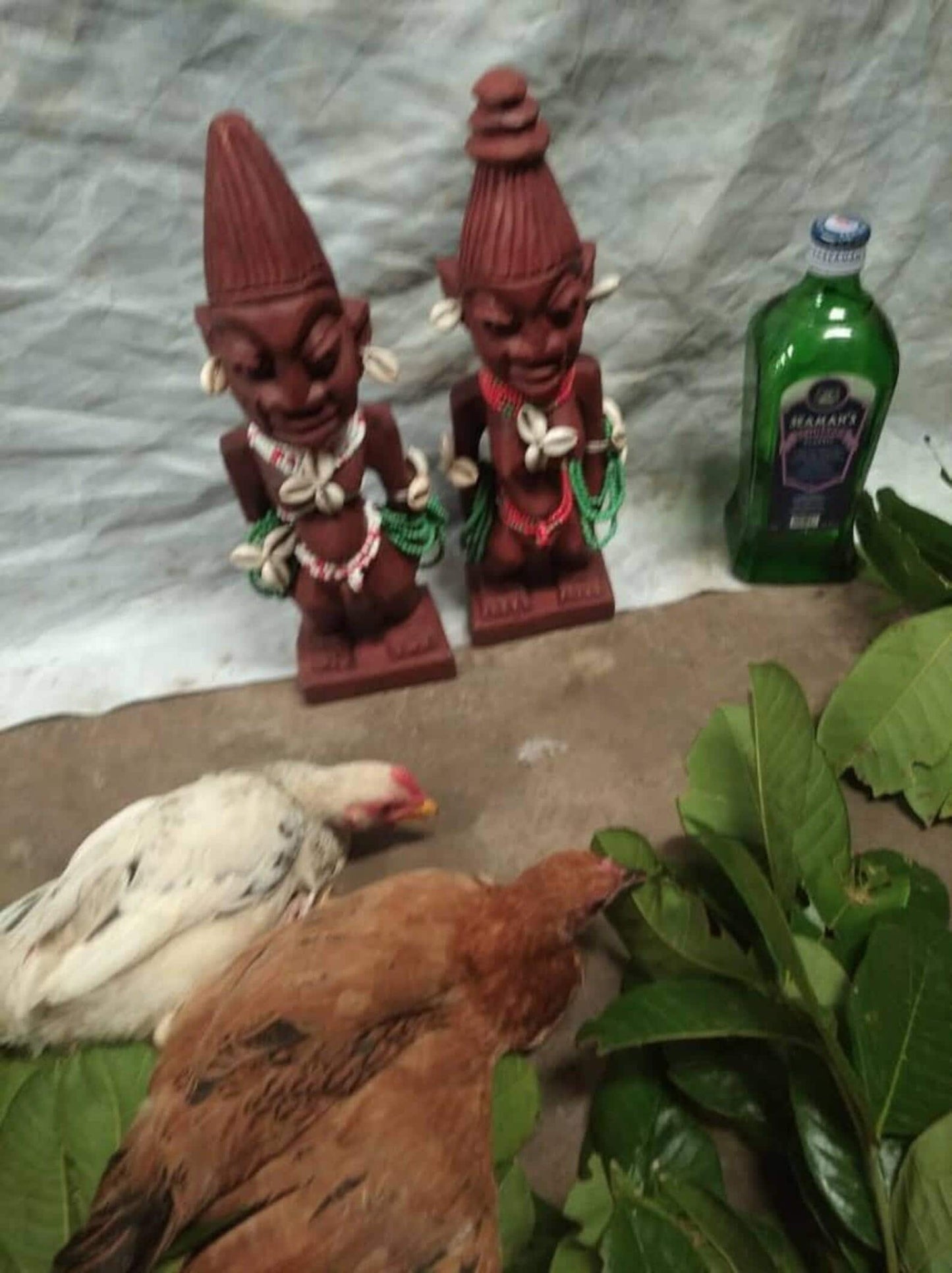 Yoruba Ejire Ibeji Statue SET
