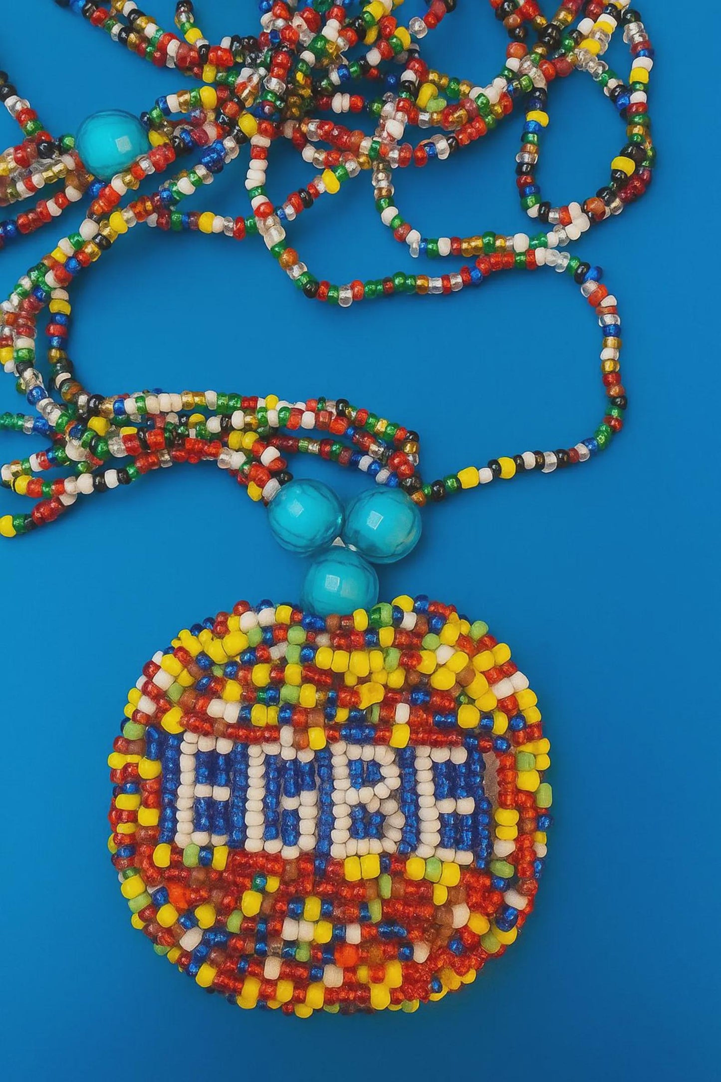 Glass Beads Ileke  Egbe  beads necklace