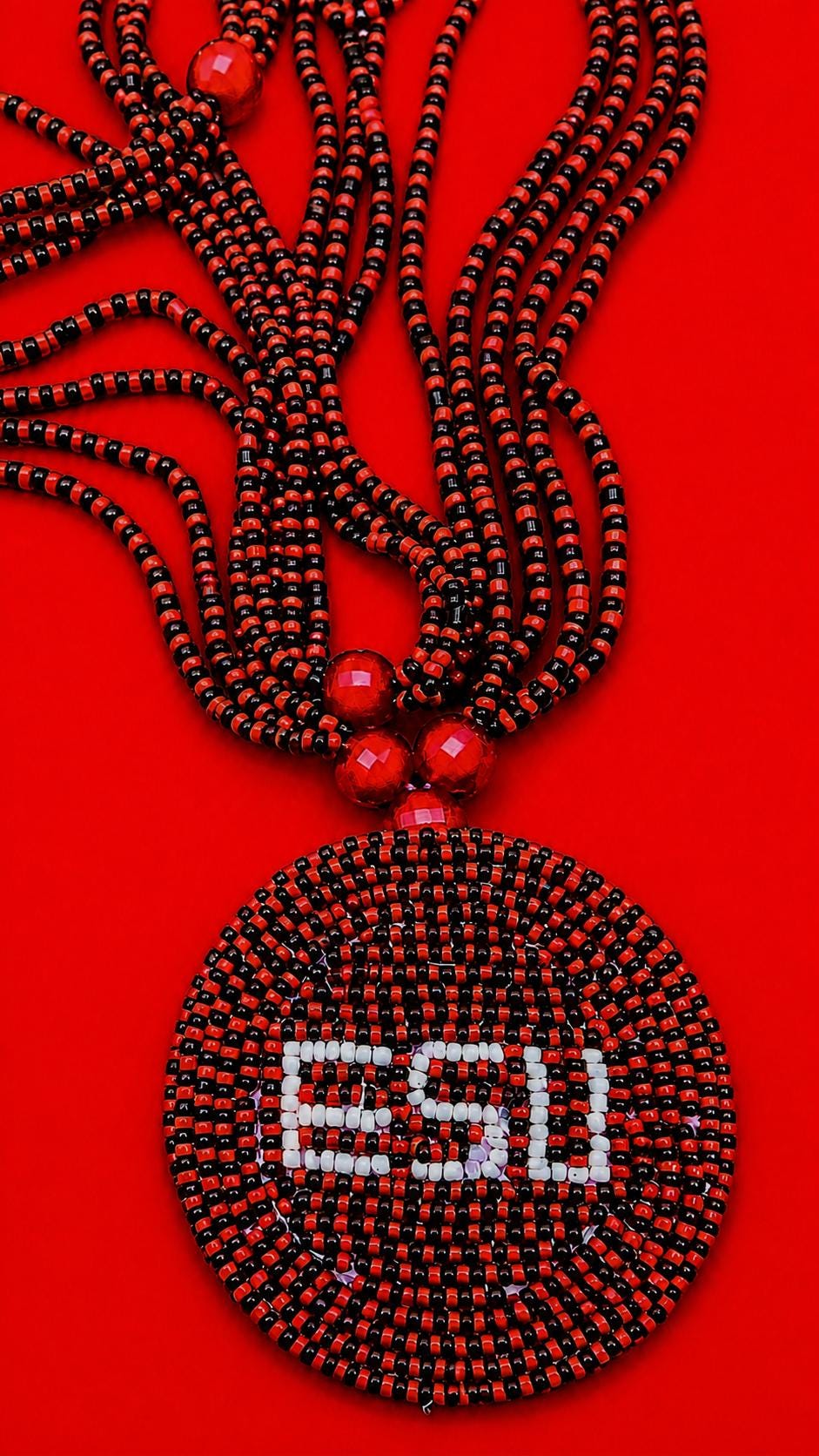 Glass Beads Ileke Egun Eleke  beads necklace