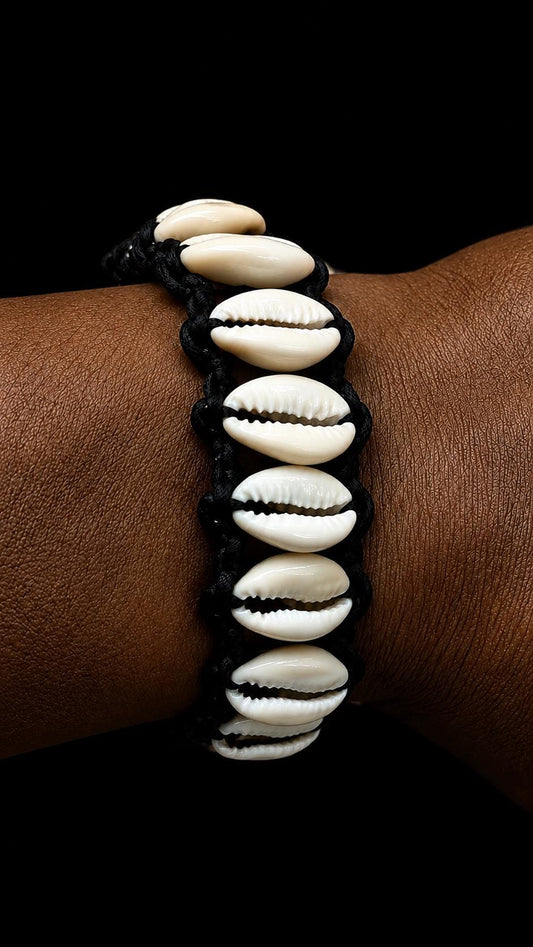 Ifa Yoruba Cowrie Shell Bracelet for Wealth