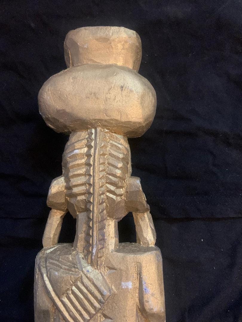 A Yoruba OSUN Spiritual Statue OSHUN Icon Osun
