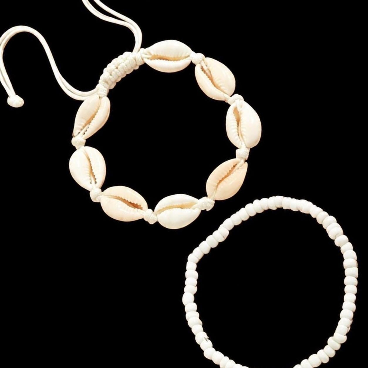 Yoruba Cowrie Shell Anklet for Wealth