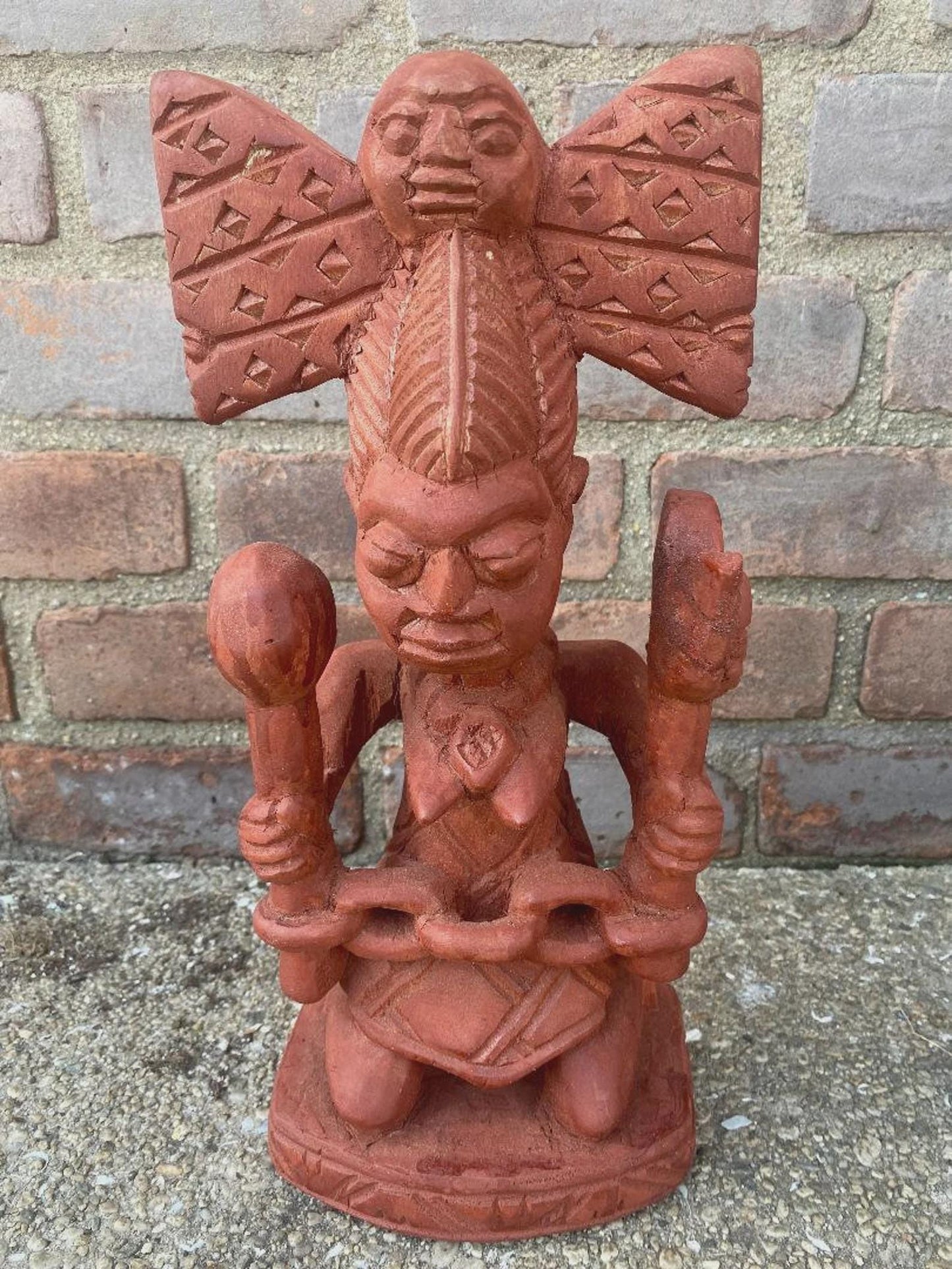 A Yoruba Oya Spiritual Statue Oya