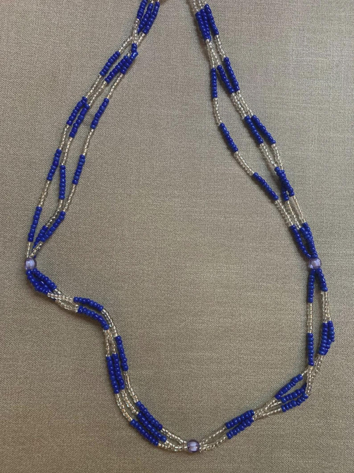 Unique Luxuriously One Of A Kind Ileke Yemoja Yemaya beads Yemonja necklace