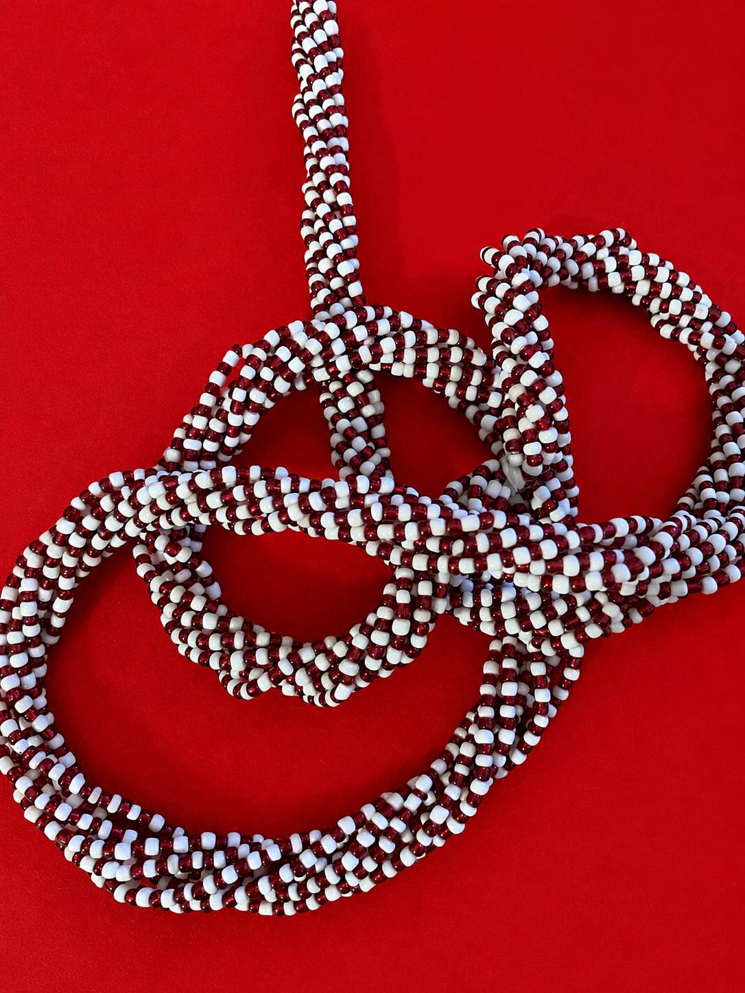 Glass Beads Ileke IFA Shango Eleke  beads necklace