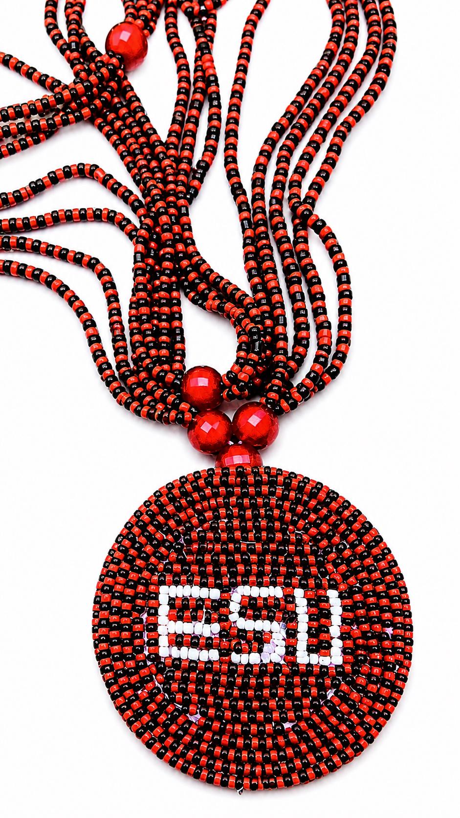 Glass Beads Ileke Egun Eleke  beads necklace