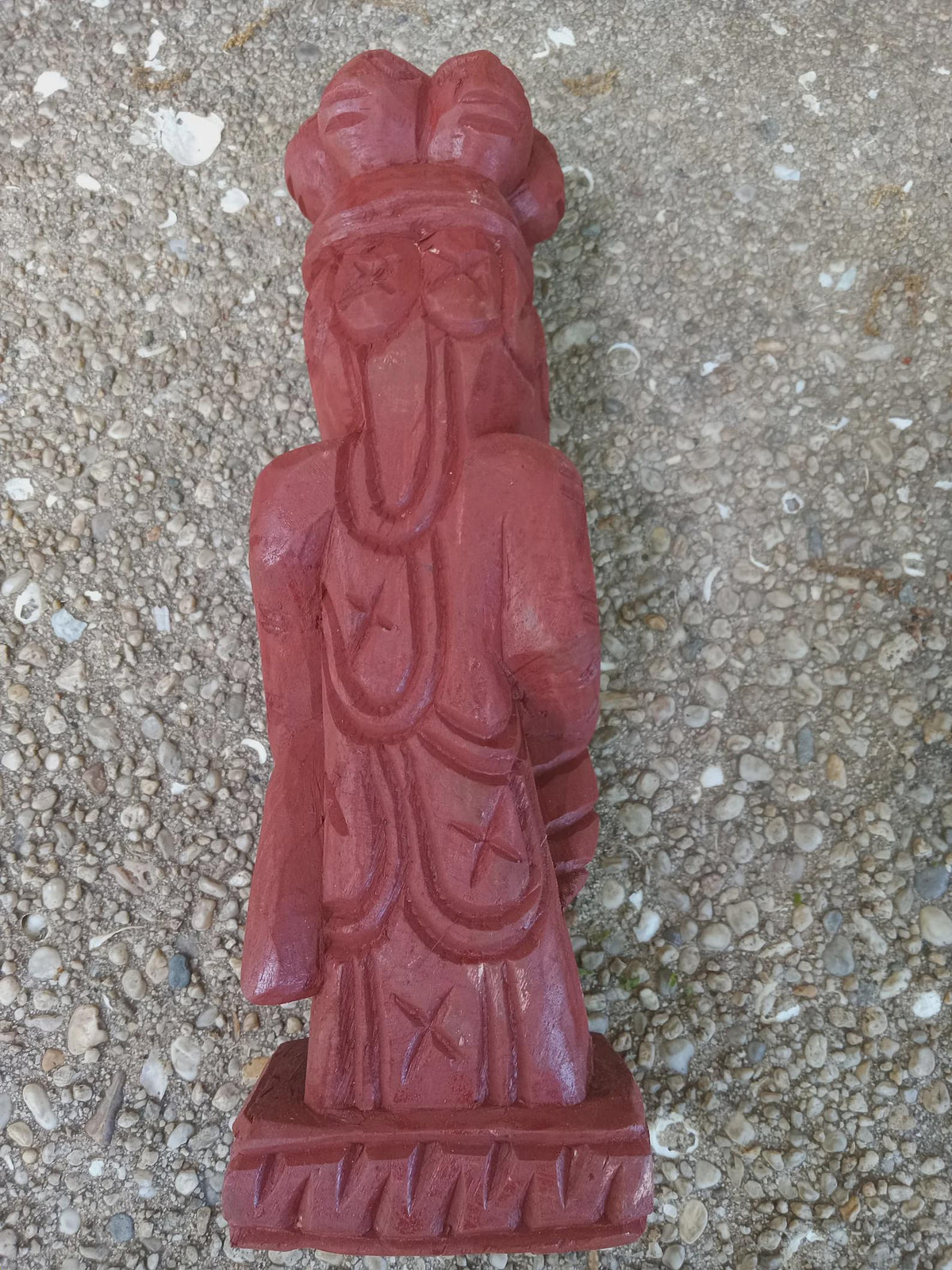 11 inch high Authentic Traditional Yoruba Egun Spiritual Statue Egun Icon