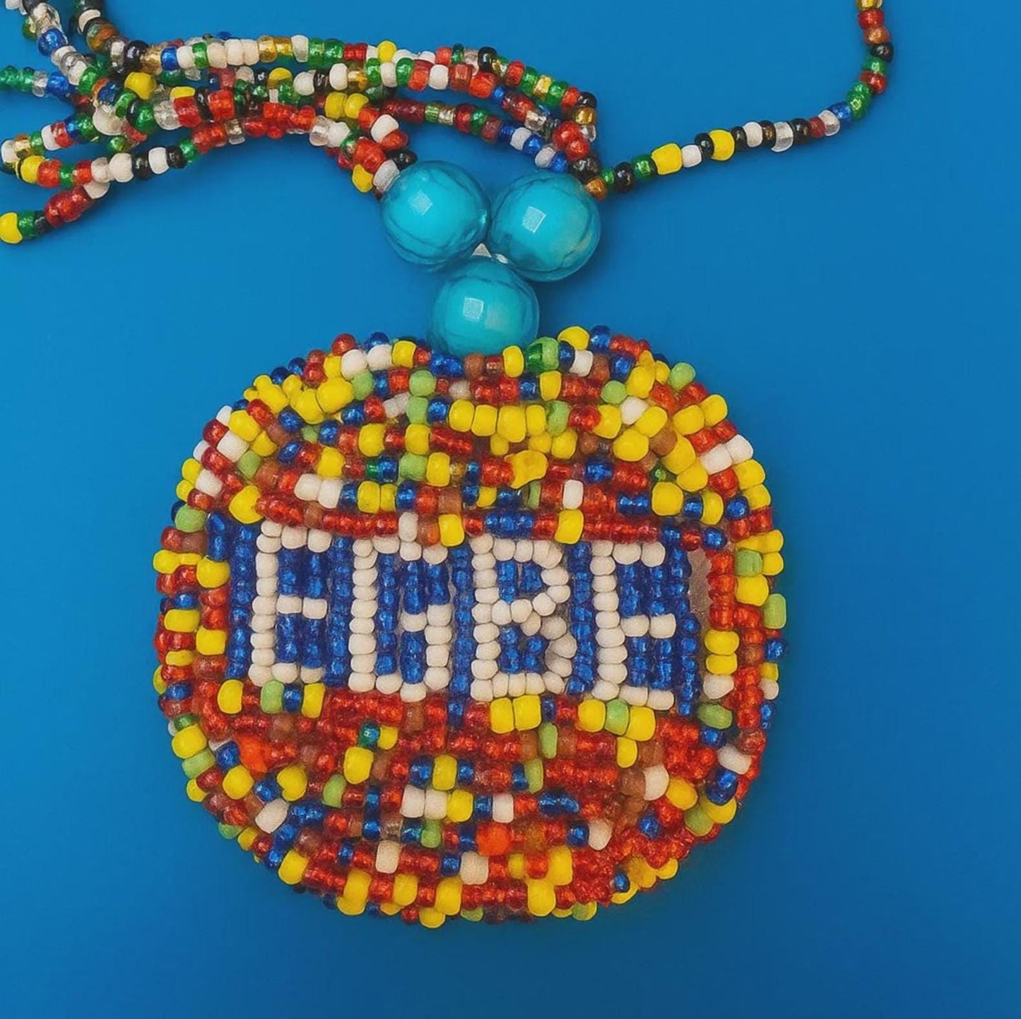 Glass Beads Ileke  Egbe  beads necklace