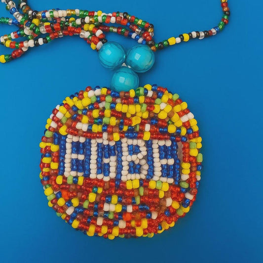 Glass Beads Ileke  Egbe  beads necklace