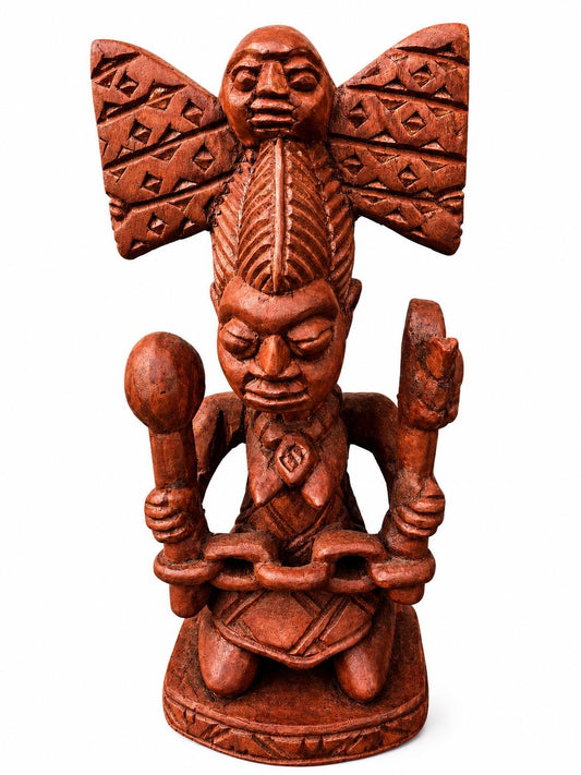 Authentic Traditional Yoruba Oya Spiritual Statue Oya Icon