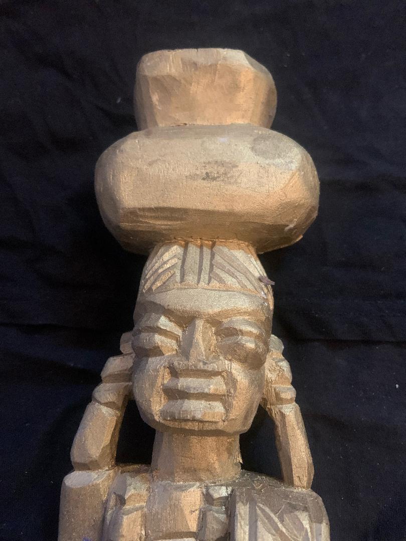 Authentic Traditional Yoruba OSUN Spiritual Statue OSHUN Icon