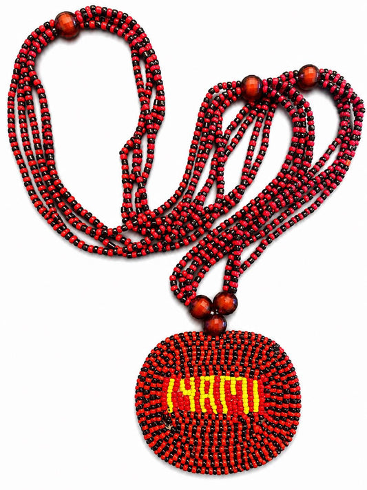 Glass Beads Ileke  Iyami  beads necklace