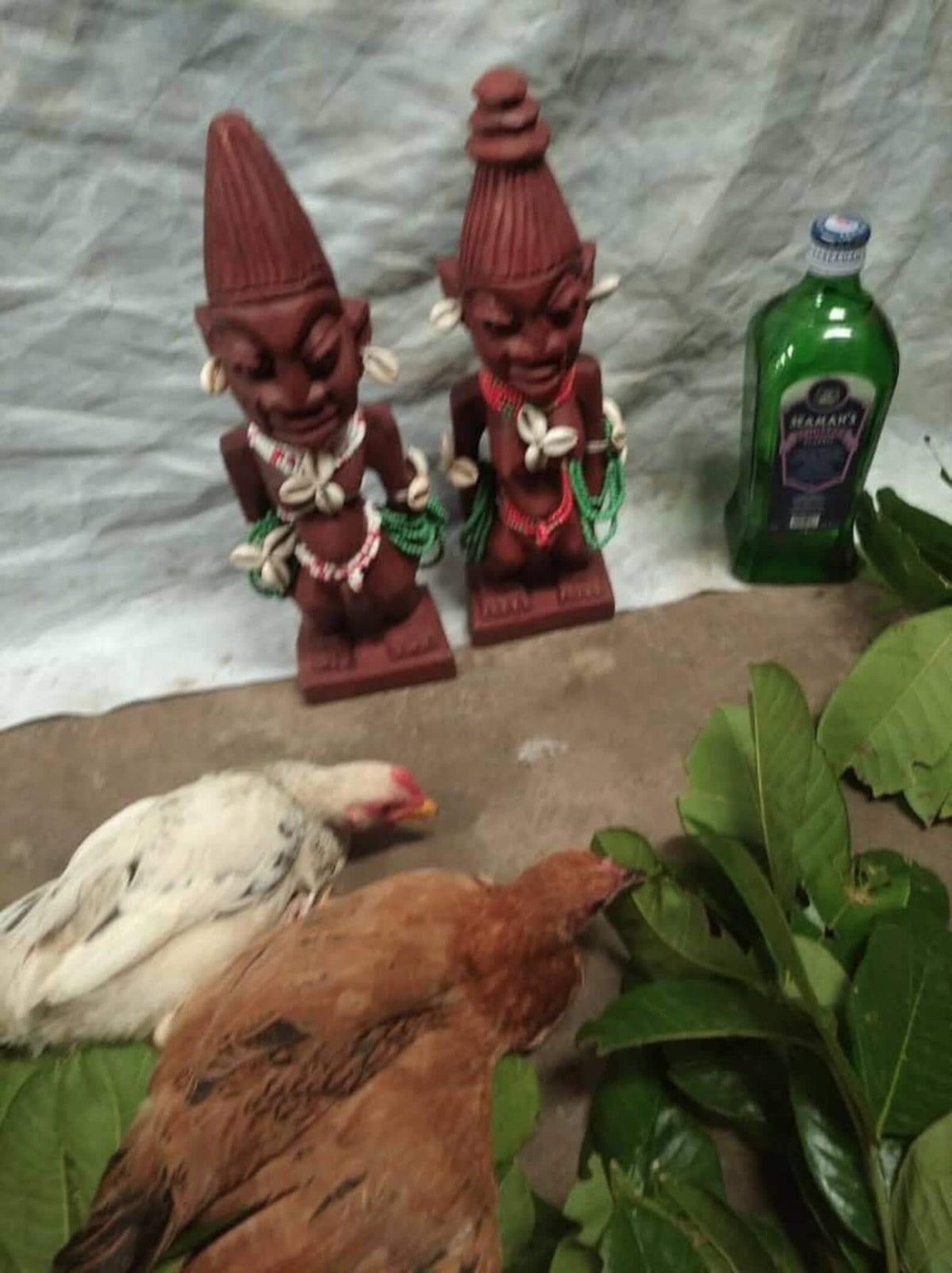 Yoruba Ejire Ibeji Statue SET