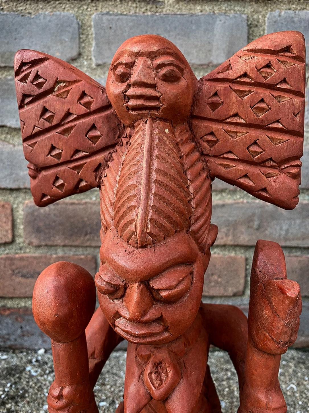 Authentic Traditional Yoruba Oya Spiritual Statue Oya Icon