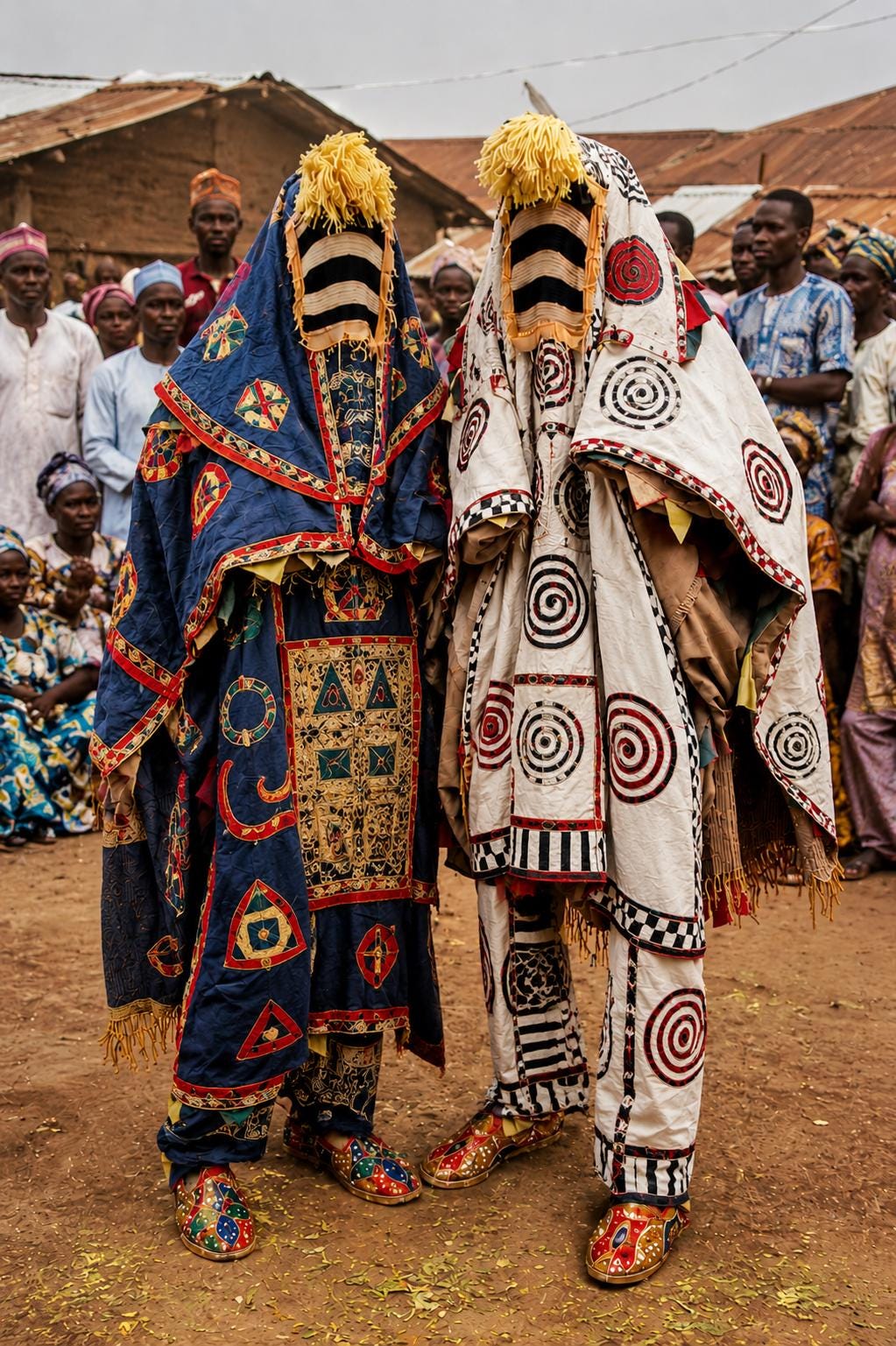 Complete Egungun Egun Regalia Costume Yoruba