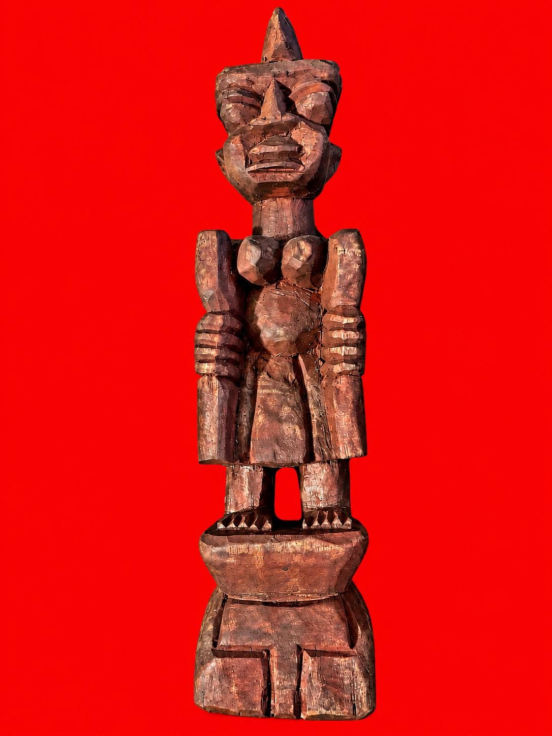 Traditional Yoruba Ifa Orisha Spiritual Statue 11 inches