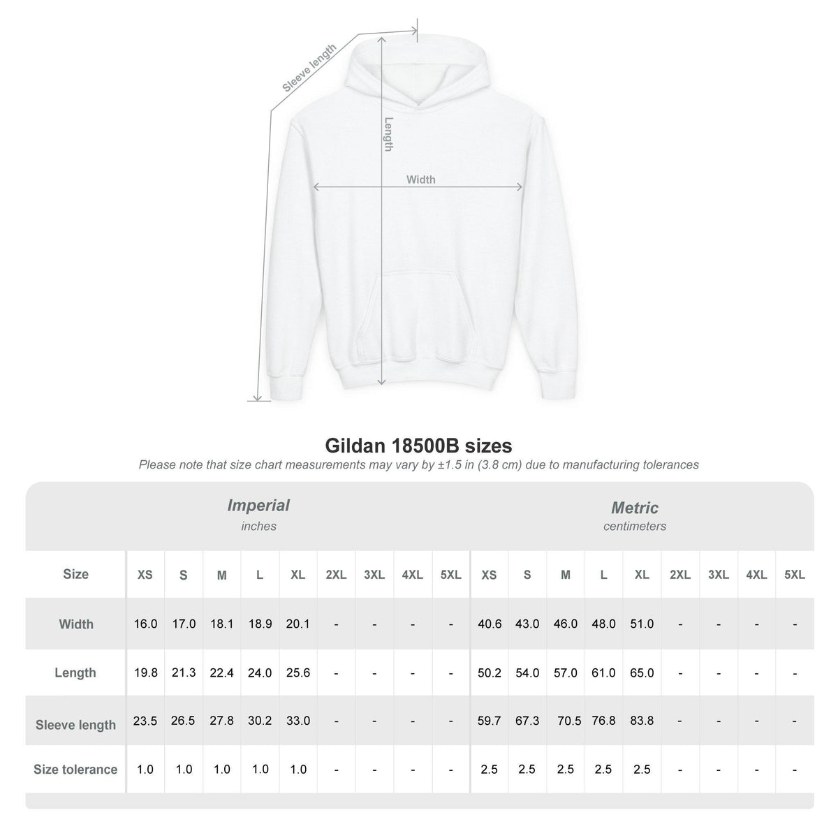 Unique Youth Heavy Blend Hooded Sweatshirt