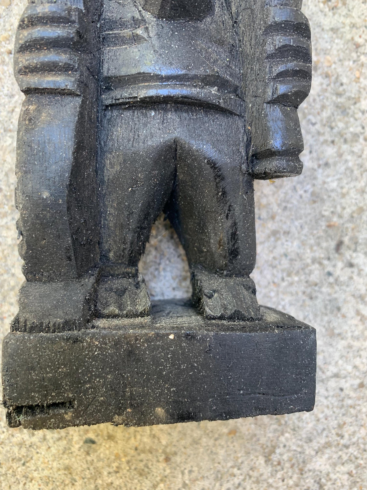 Portable 7 inch high Authentic Traditional Yoruba Ogun Spiritual Statue Ogun Icon